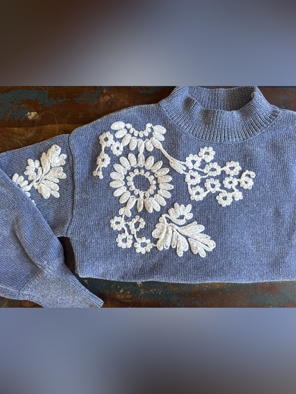 Floral Soft Sweater - Picture 3 of 5
